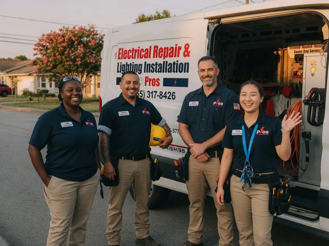 Licensed Electrician company in Plantersville, AL